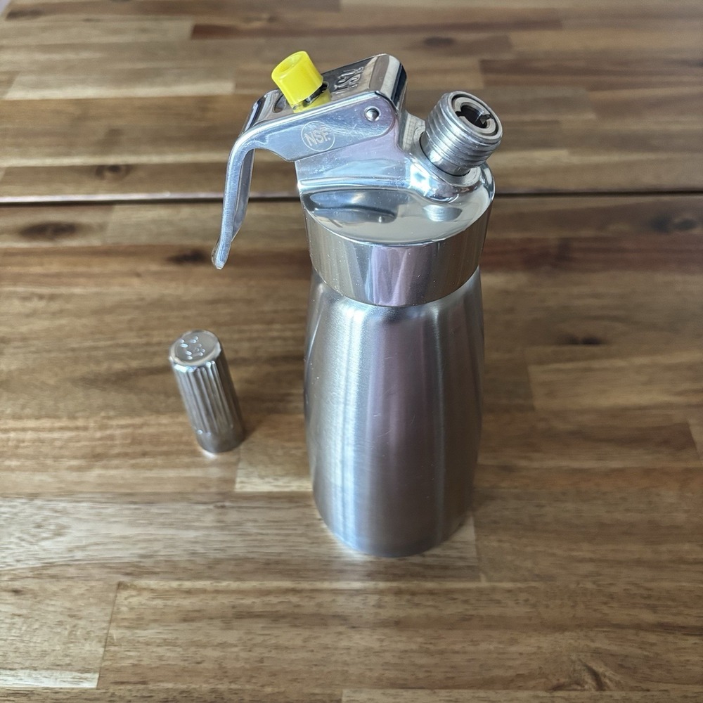 iSi Cream Whipper Staineless Steel 0.5 Liter Bottle ONLY - PREOWNED AUTHENTIC